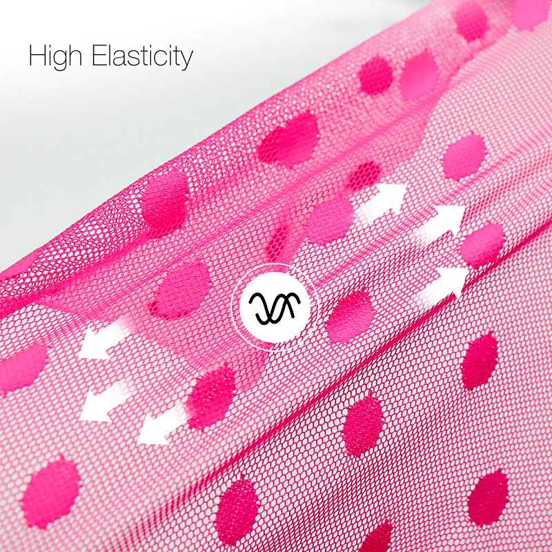 Light weight  spandex nylon jacquard fabric